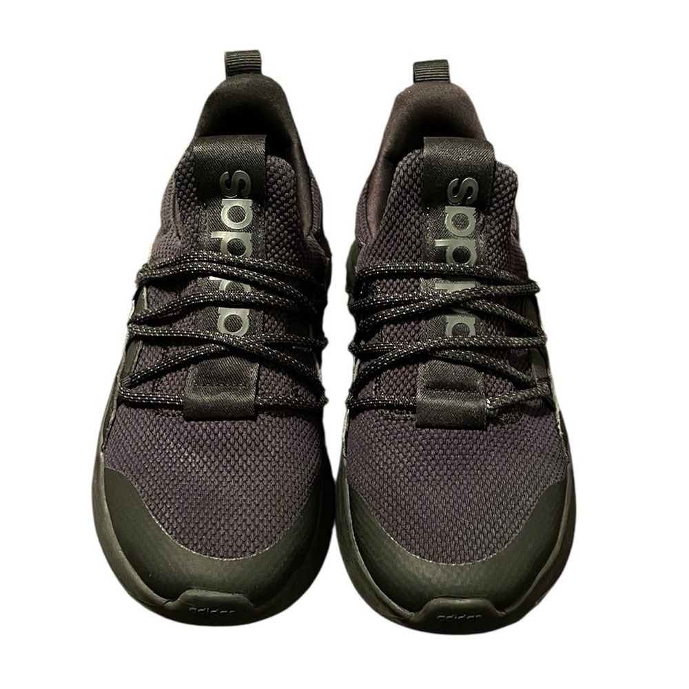 Adidas Boy's Black Lite Racer‎ Adapt 5.0 Slip On Sneakers Size 5.5